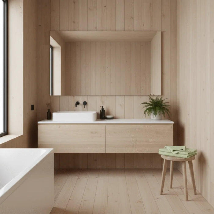 Katoen Handdoek - Licht Groen