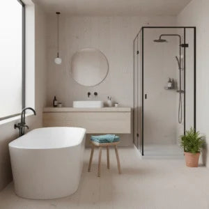 Katoen Handdoek - Mint